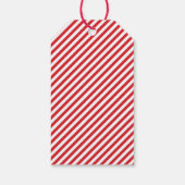 Van Santa Gift Label voor kinderen bewerkbaar Cadeaulabel (Achterkant)