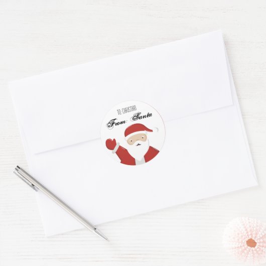 Van Santa labels (Envelop)