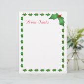 Van Santa Letter (Staand voorkant)