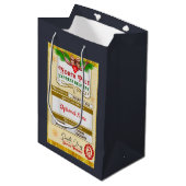 Van Santa Noorderpool Express Stout of Braaf Medium Cadeauzakje (Voorkant Gekanteld)