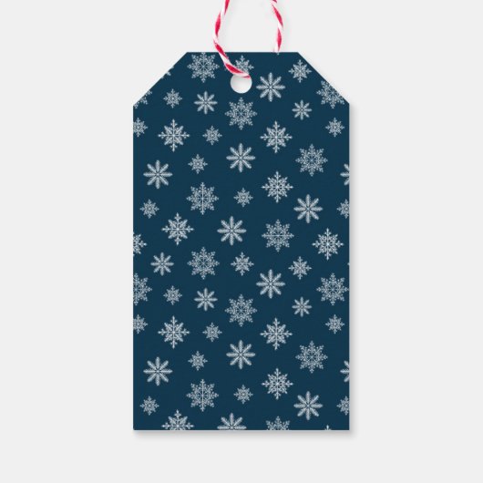 Van Santa North Pole Express Ondeugend of Nice Cadeaulabel (Achterkant)