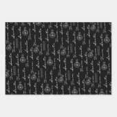 Van Santa Post Parcel Wit Inpakpapier Vel (Voorkant 2)