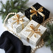 Van Santa Post Parcel Wit Inpakpapier Vel