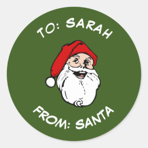 Van Santa Ronde Sticker
