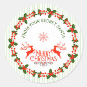 Van Santa stickers (Voorkant)