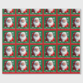 Van Santa Voeg de naam van het kind een persoonlij Cadeaupapier (Vlak)
