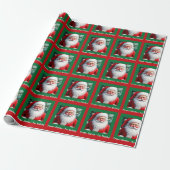 Van Santa Voeg de naam van het kind een persoonlij Cadeaupapier (Uitgerold)