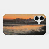 Van schemering tot schemering aan de strand foto a iPhone 16 hoesje (Achterkant horizontaal)