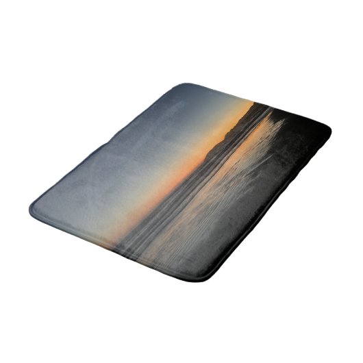 Van schemering tot schemering bij het Beach Photo  Badmat (Gekanteld)