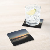 Van schemering tot schemering bij het Beach Photo  Kartonnen Onderzetters (Insitu)