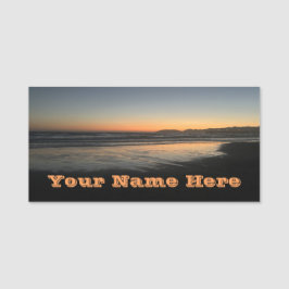 Van schemering tot schemering bij het Beach Photo Naamplaatje