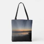 Van schemering tot schemering bij het Beach Photo Tote Bag (Achterkant)