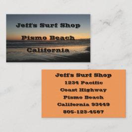 Van schemering tot schemering bij het Beach Photo Visitekaartje