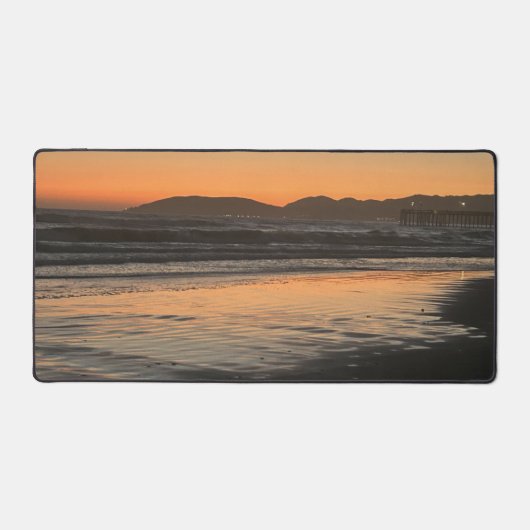 Van schemering tot schemering op het strand Foto a Bureaumat (Voorkant)