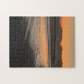 Van schemering tot schemering op het strand Foto a Legpuzzel (Horizontaal)