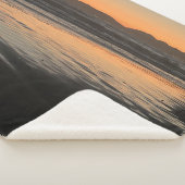 Van schemering tot schemering op het strand Foto a Sherpa Deken (3/4)