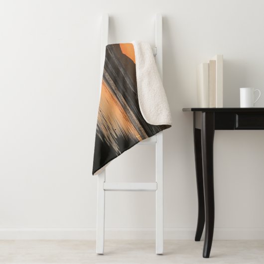 Van schemering tot schemering op het strand Foto a Sherpa Deken (In situ)