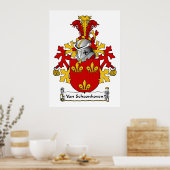 Van Schoonhoven Family Crest Poster (Keuken)