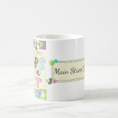 "Van scrapen tot kantelen" Aangepaste bug Koffiemok (Center)