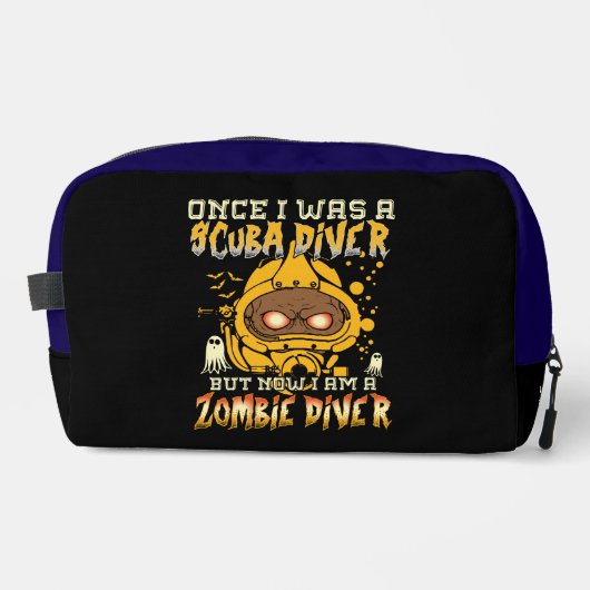 Van Scuba Diver naar Zombie Diver Adventure Toilettasje (Voorkant)