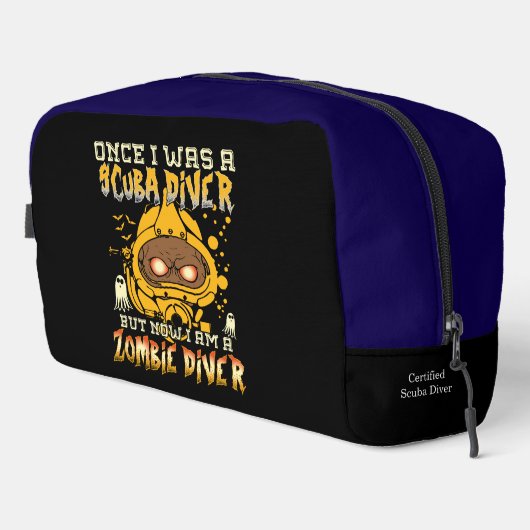 Van Scuba Diver naar Zombie Diver Adventure Toilettasje (Rechterhoek)