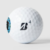 Van Seizoen Hockey Puck Golf Balls Golfballen (Logo)