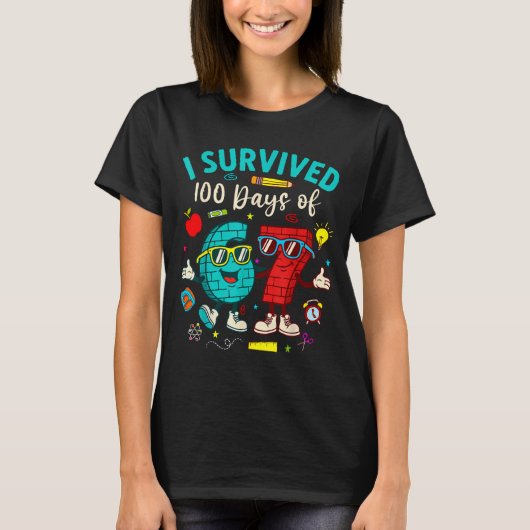 Van shirt overleefde 100 dagen 67 100ste (Voorkant)