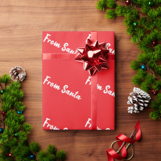 Van Sinterklaas rode cadeauverpakkings papier