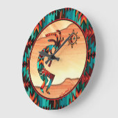  van Southwest Kokopelli Grote Klok (Hoek)