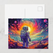 Van Space & Beyond-illustratie Briefkaart (Voorkant / Achterkant)
