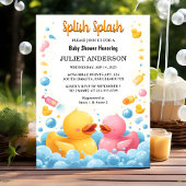 Van Speelgoed Pool Foam Bash Twin Rubber Duck Baby Kaart