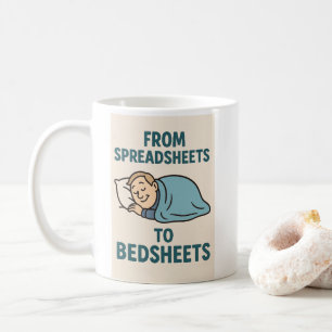 Van spreadsheets naar beddengoed - Pensioengeschen Koffiemok