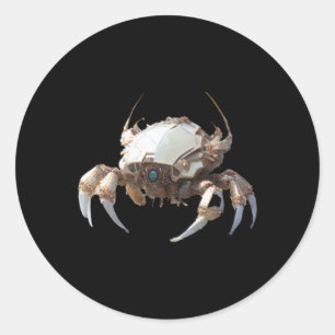 van Sticker van robotkrab