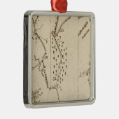 Van Stratford tot Poughkeepsie 17 Metalen Ornament (Rechts)