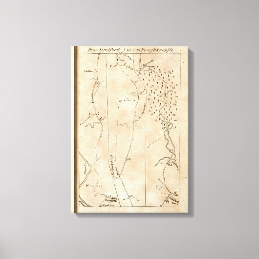 Van Stratford tot Poughkeepsie 18 Canvas Afdruk (Voorkant)