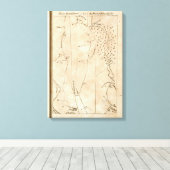 Van Stratford tot Poughkeepsie 18 Canvas Afdruk (Insitu (Houten vloer))