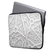 van structural concept white laptop sleeve (Voorkant Links)