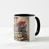 Van student naar legende Afstuderen Mok (Voorkant rechts)