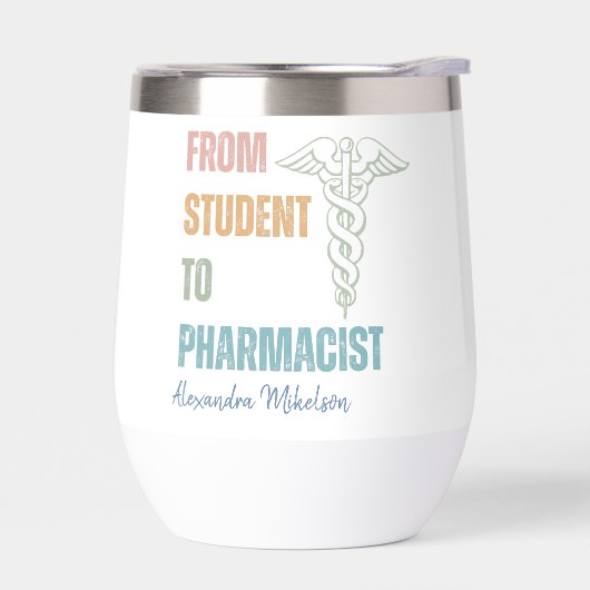 Van student tot apotheker Caduceus (Links)