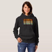 Van student tot beste Engelse leraar in de wereld Hoodie (Voorkant volledig)
