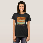 Van student tot beste geavanceerd docent World Vin T-shirt (Voorkant volledig)