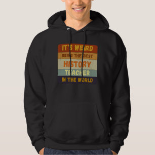 Van student tot beste leraar geschiedenis Vintage Hoodie