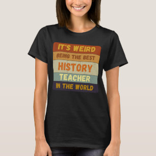 Van student tot beste leraar geschiedenis Vintage T-shirt