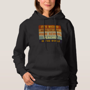Van student tot beste leraar in het middelbaar ond hoodie