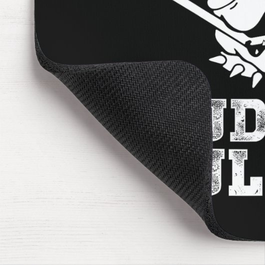 Van Sudbury Bulldog plezier Muismat (Hoek)