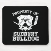 Van Sudbury Bulldog plezier Muismat (Voorkant)