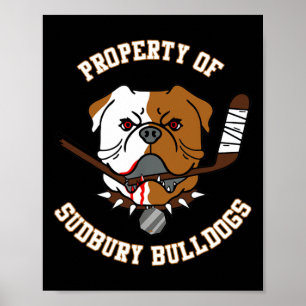 Van Sudbury Bulldog Poster