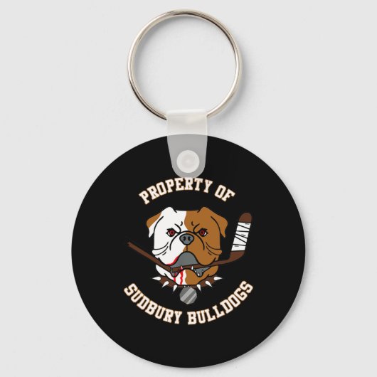 Van Sudbury Bulldog Sleutelhanger (Voorkant)