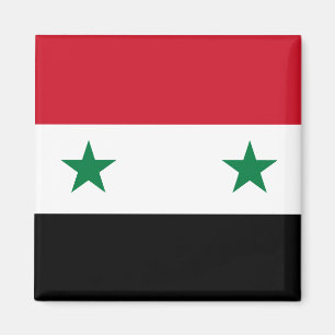 Van Syrië (de Syrische) Vlag Magneet