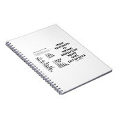 Van Telegraph aan het sms'en morse code nooit stij Notitieboek (Rechterzijde)